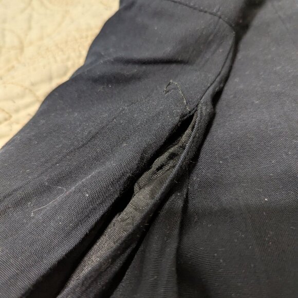 Conrad C. Collection A-Line Midi Skirt Sz. 18 Black - Picture 7 of 10